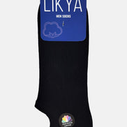 Likya Erkek Pamuklu Sneaker Çorap - Düz