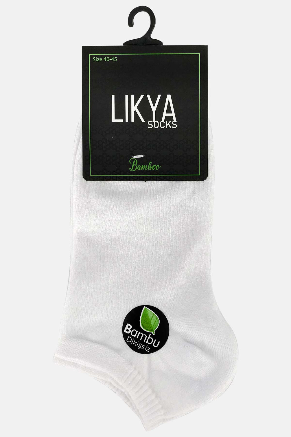 Likya Erkek Patik Çorap Bambu
