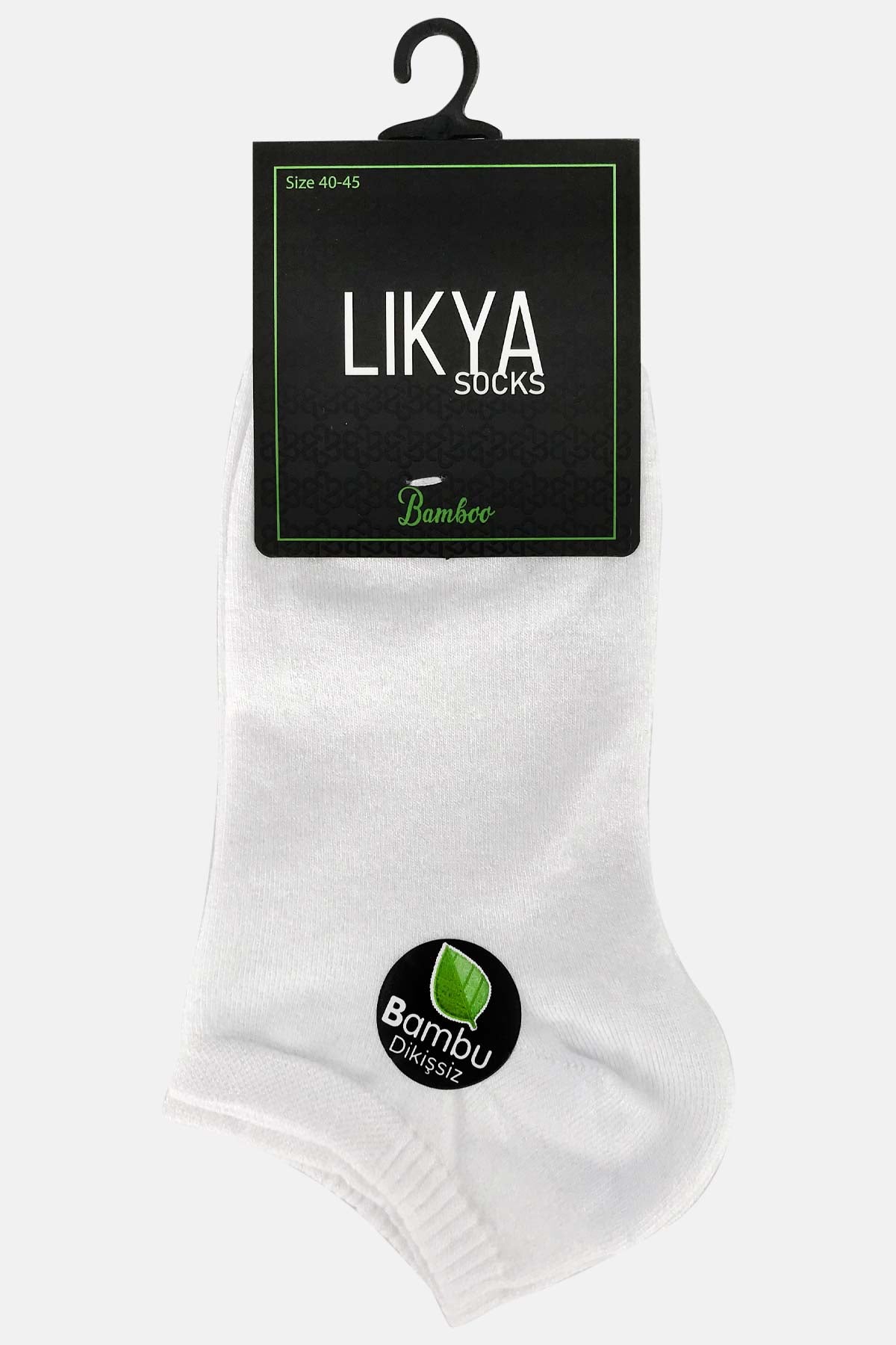 Likya Erkek Patik Çorap Bambu