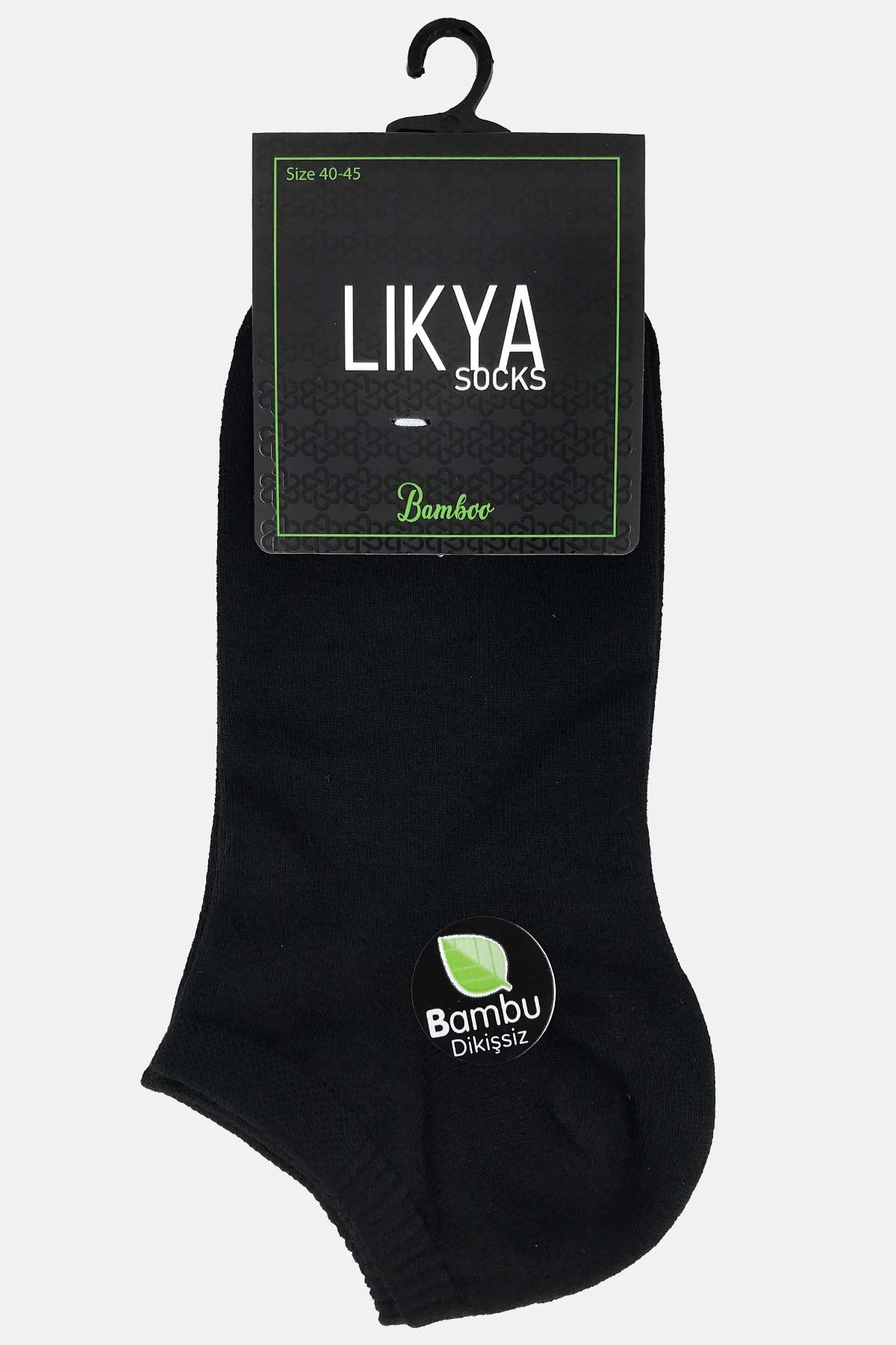 Likya Erkek Patik Çorap Bambu