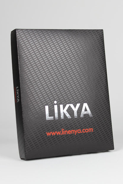 Likya Erkek Patik Çorap Desen 3 Bambu