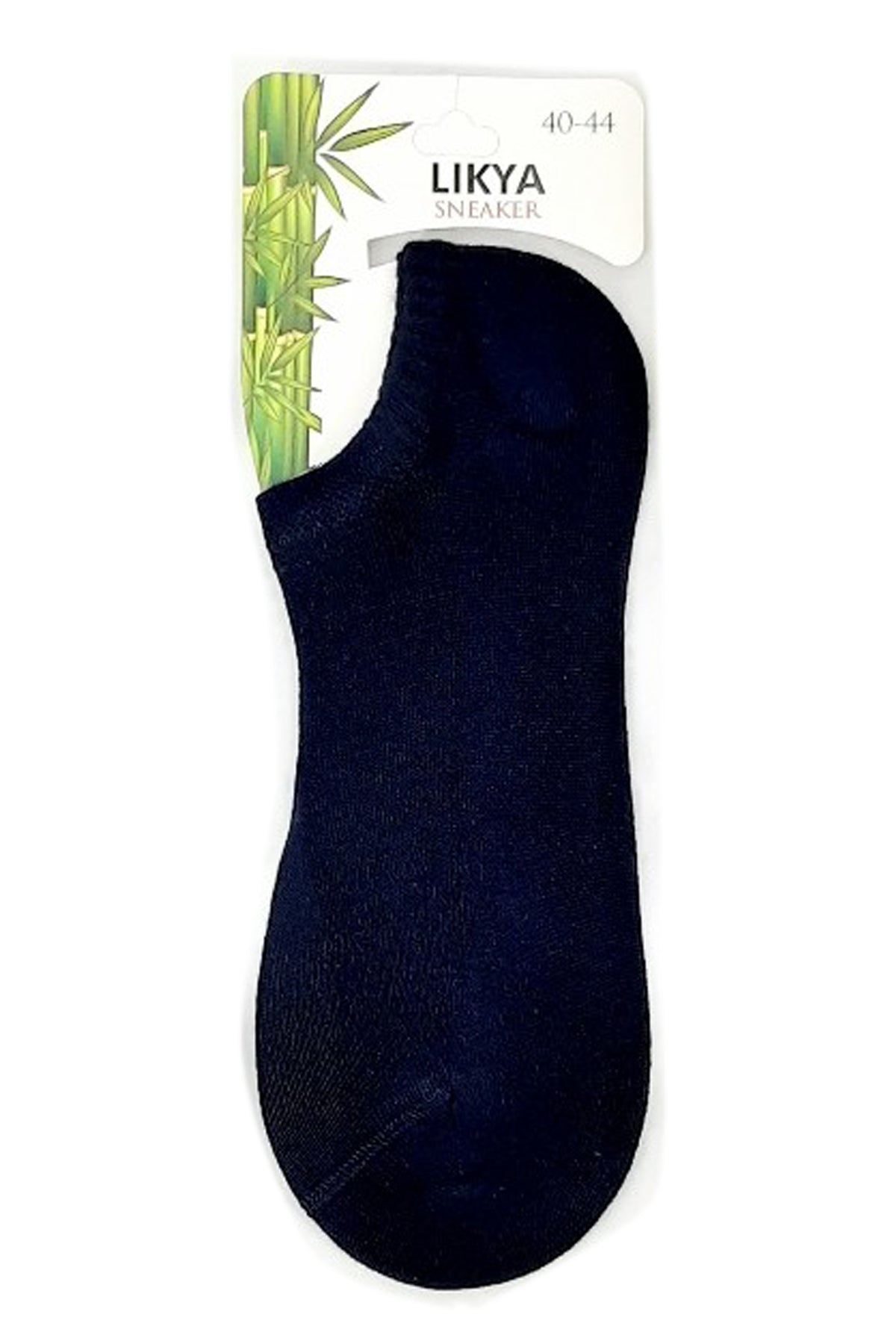 Likya Erkek Patik Çorap Sneaker Düz Bambu