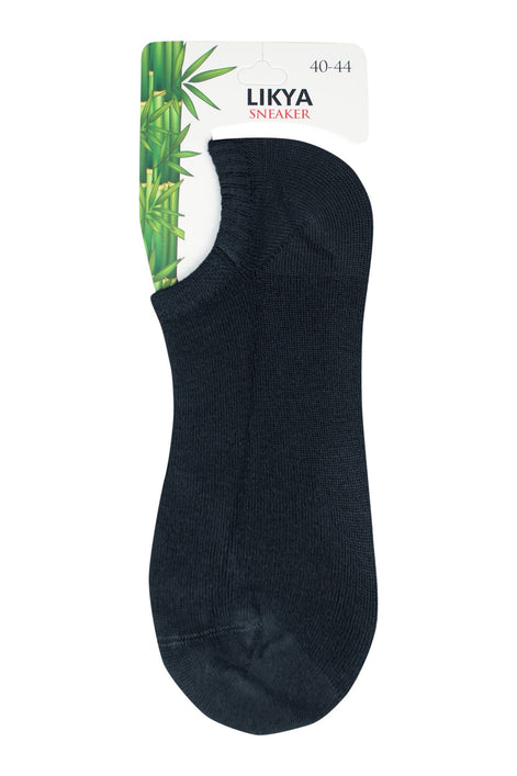 Likya Erkek Patik Çorap Sneaker Düz Bambu