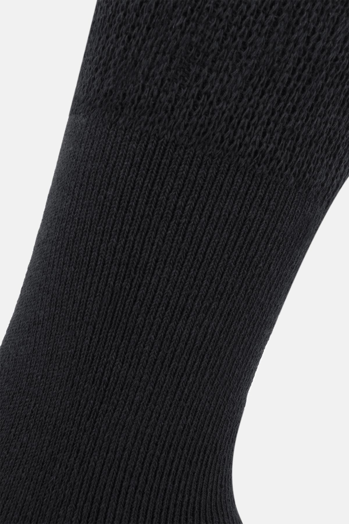 Likya Erkek Soket Çorap Havlu Pamuklu Düz Comfort