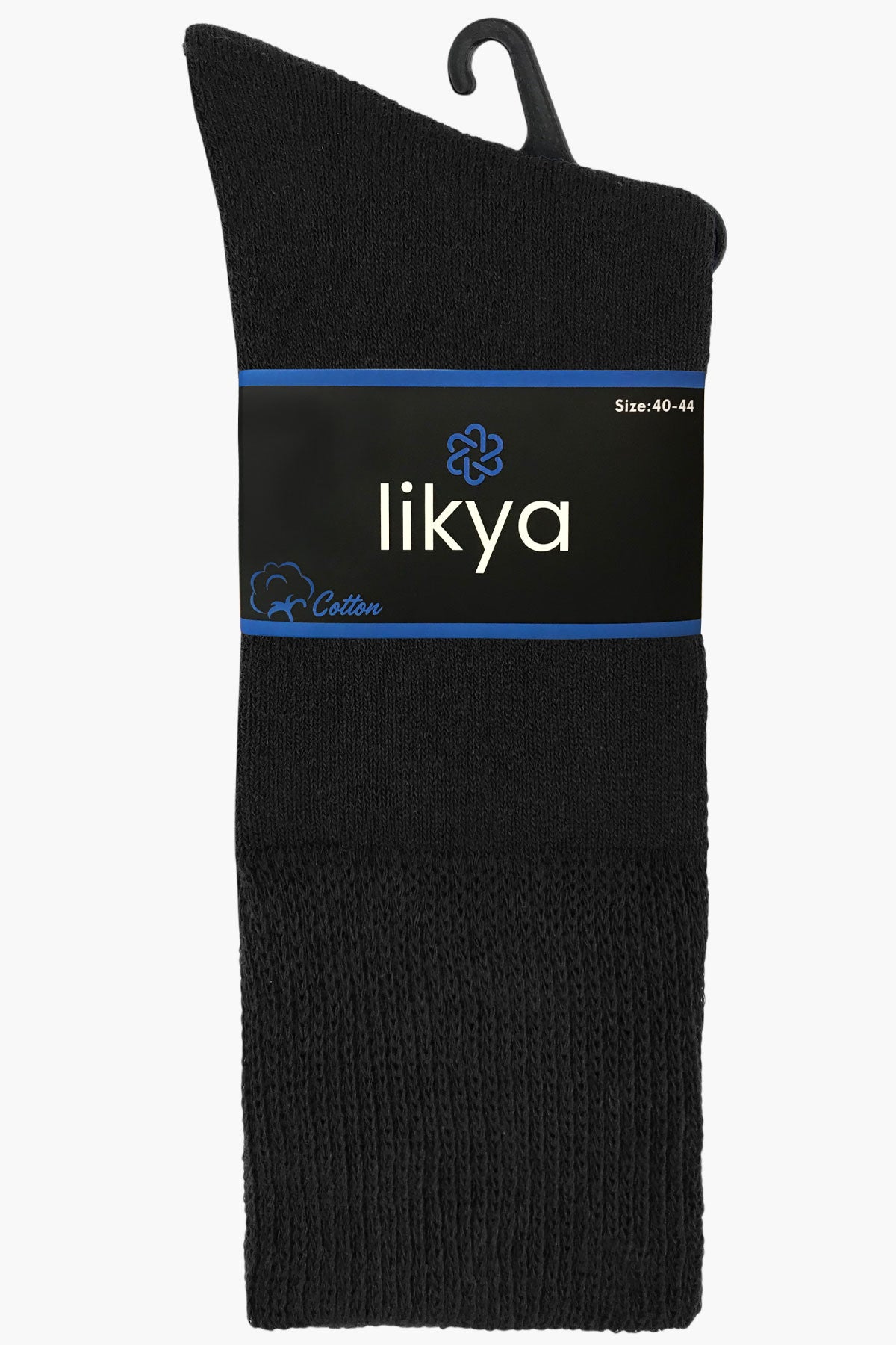 Likya Erkek Soket Çorap Havlu Pamuklu Düz Comfort