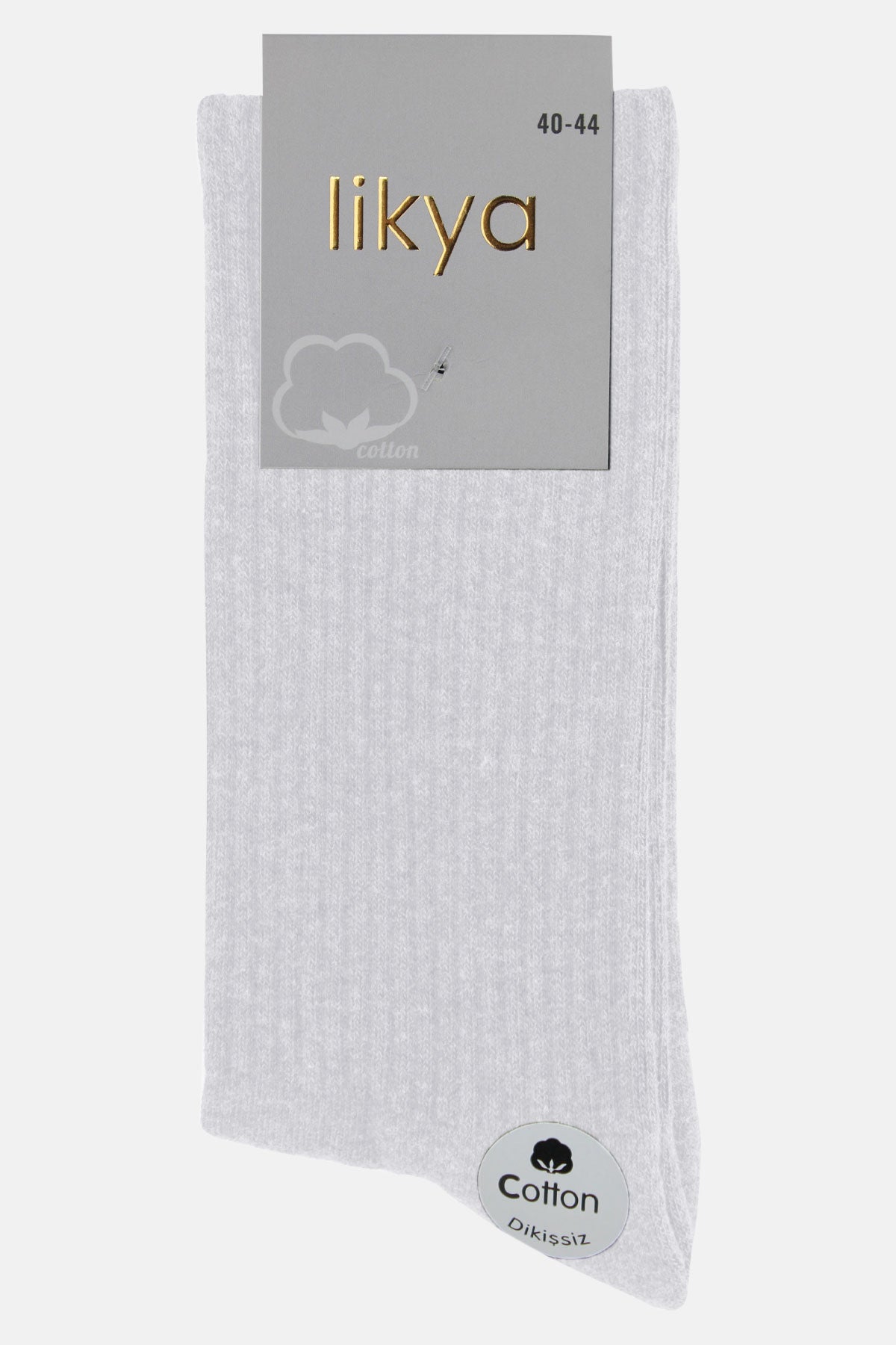 Likya Erkek Soket Tenis Çorabı Tabanaltı Havlu Düz