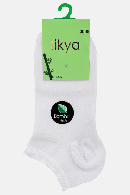 Likya Kadın Bambu Patik Çorap