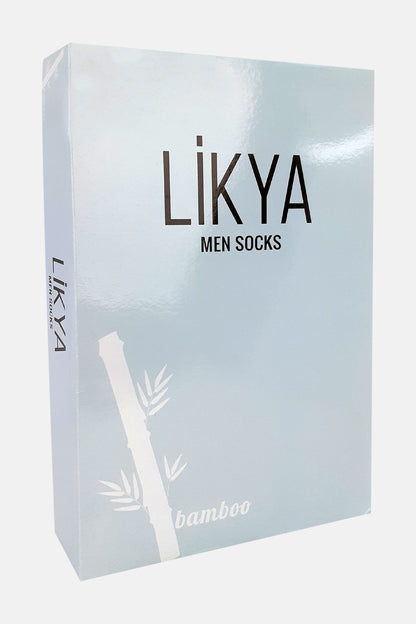 Likya Kadın Bambu Soket Çorap - Çizgili