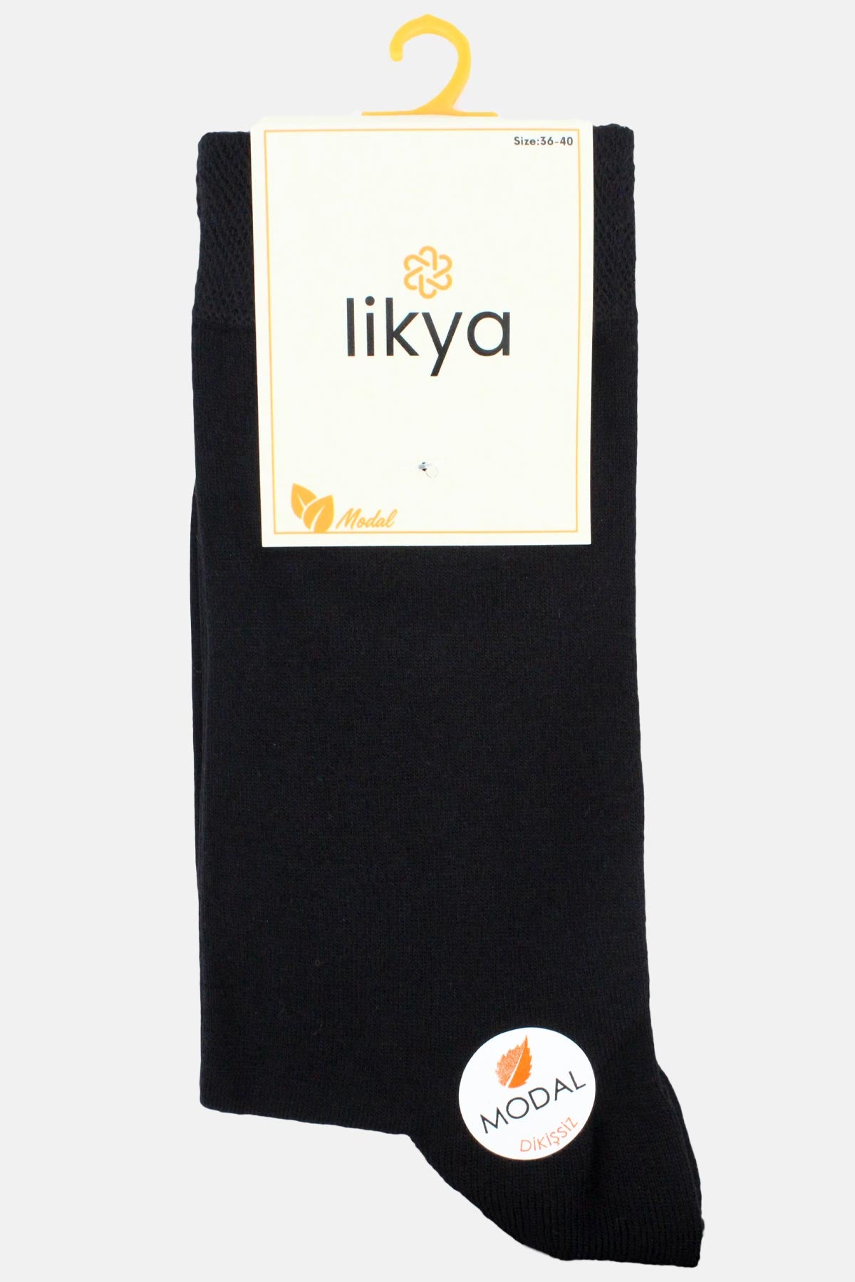 Likya Kadın Çorap Soket Modal Düz