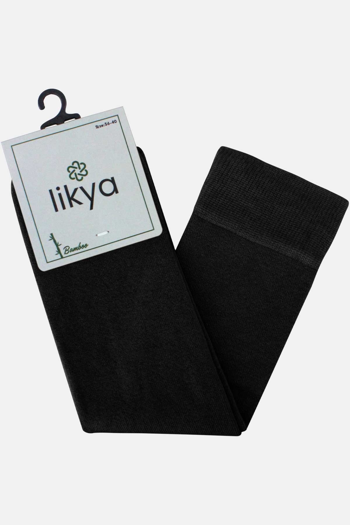 Likya Kadın Diz Altı Çorap Bambu