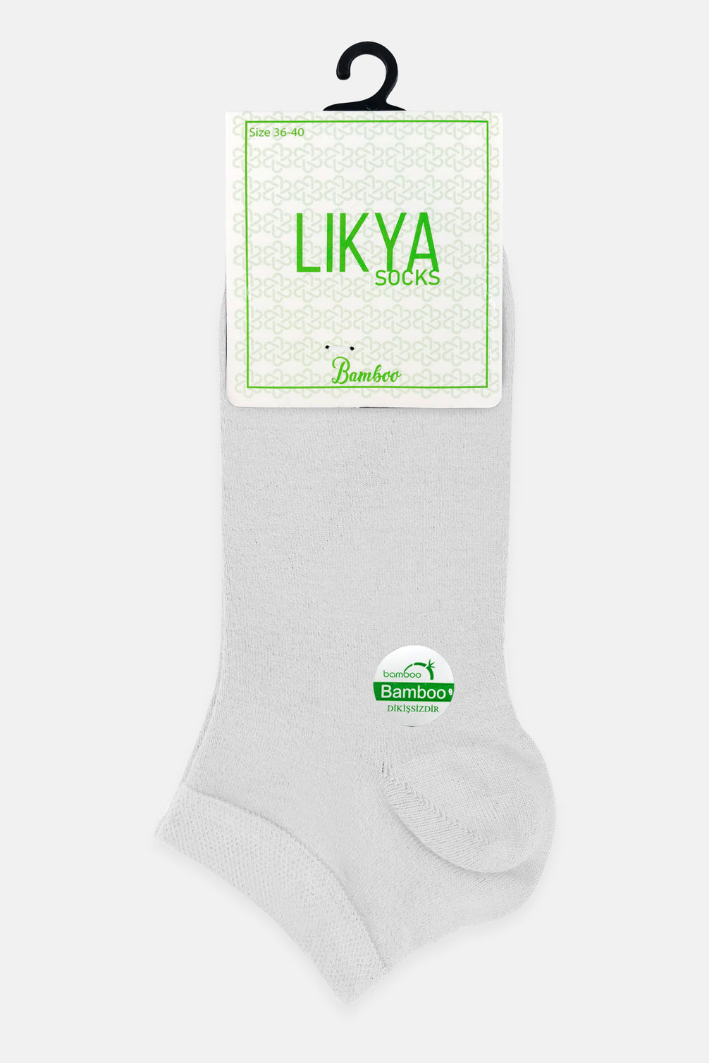 Likya Kadın Patik Çorap Bambu