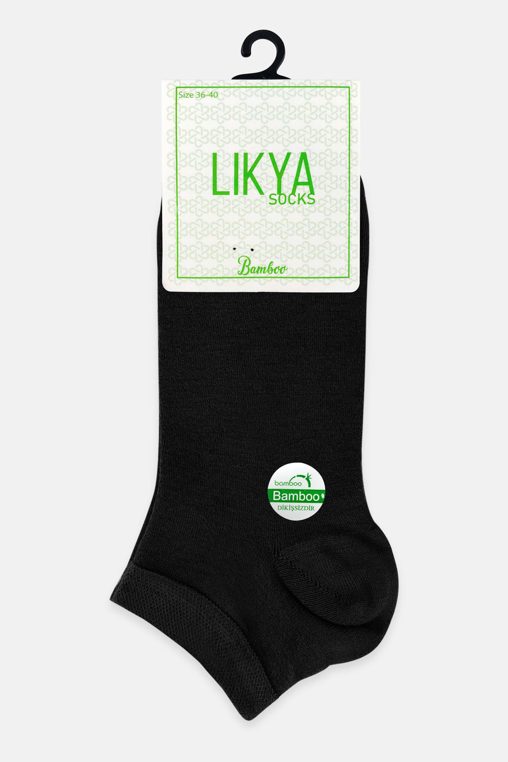 Likya Kadın Patik Çorap Bambu