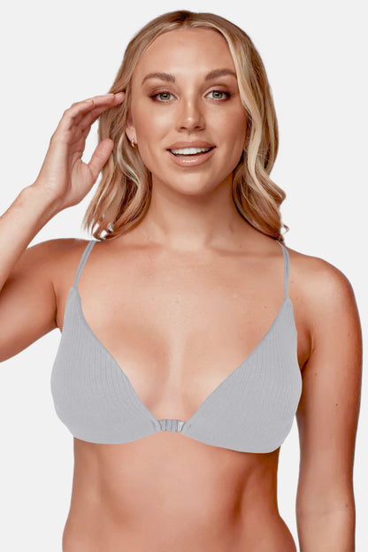 Liza Kadın Desteksiz Büstiyer Önü Kopçalı Sırt İpli Sporcu