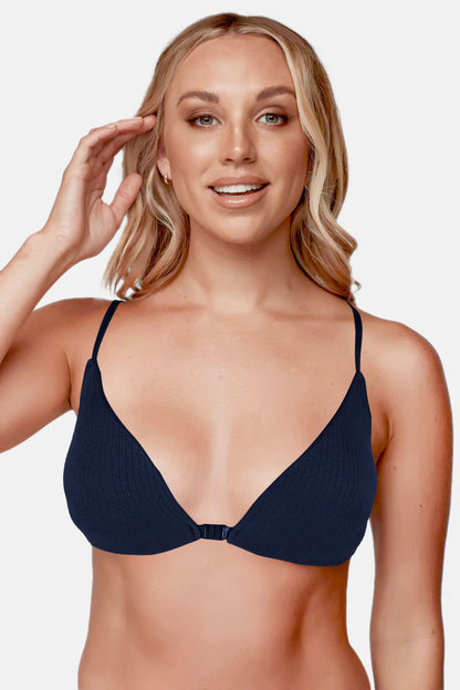 Liza Kadın Desteksiz Büstiyer Önü Kopçalı Sırt İpli Sporcu