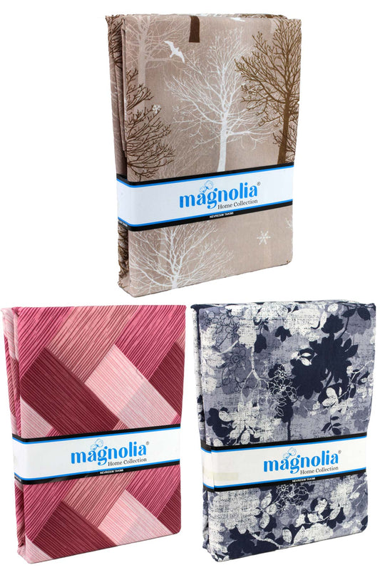 Magnolia Düğmeli Tek Kişilik Nevresim Takımı