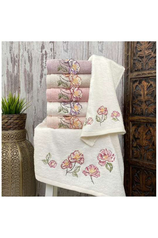 Maribor Mutfak Havlusu 3D Nakışlı Lidya Bambu 30x50