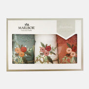 Maribor Mutfak Havlusu Home Bambu 3D Nakışlı 30x50 3'lü