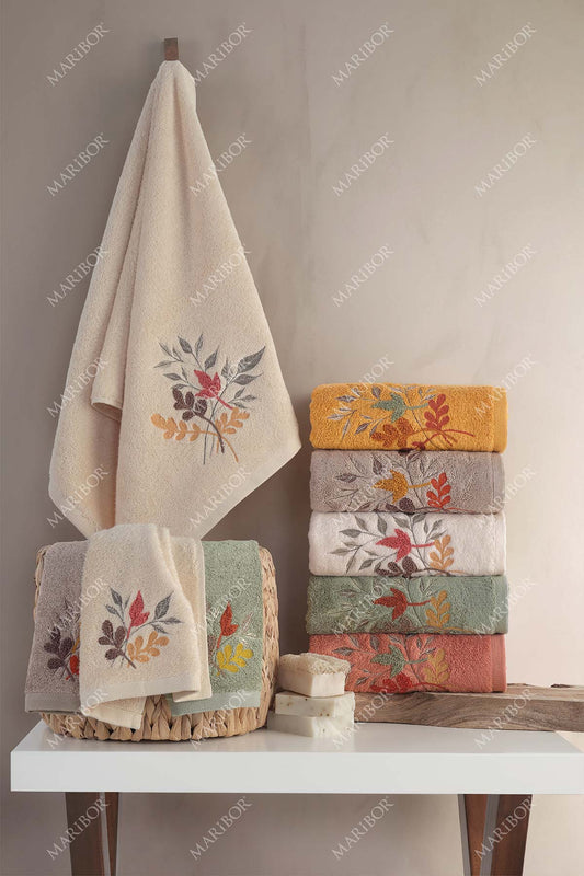 Maribor Mutfak Havlusu Latica Bambu 3D Nakışlı 30x50 3'lü