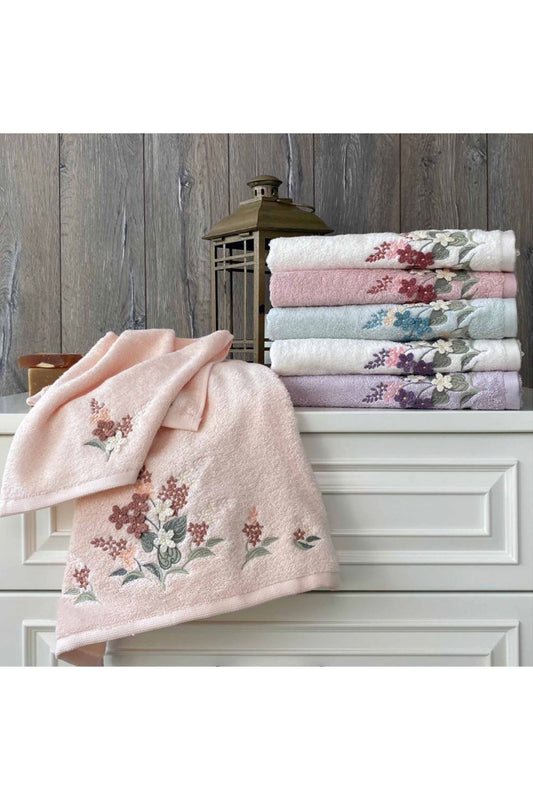 Maribor Nakışlı Mutfak Havlusu Mayra Bambu 30x50