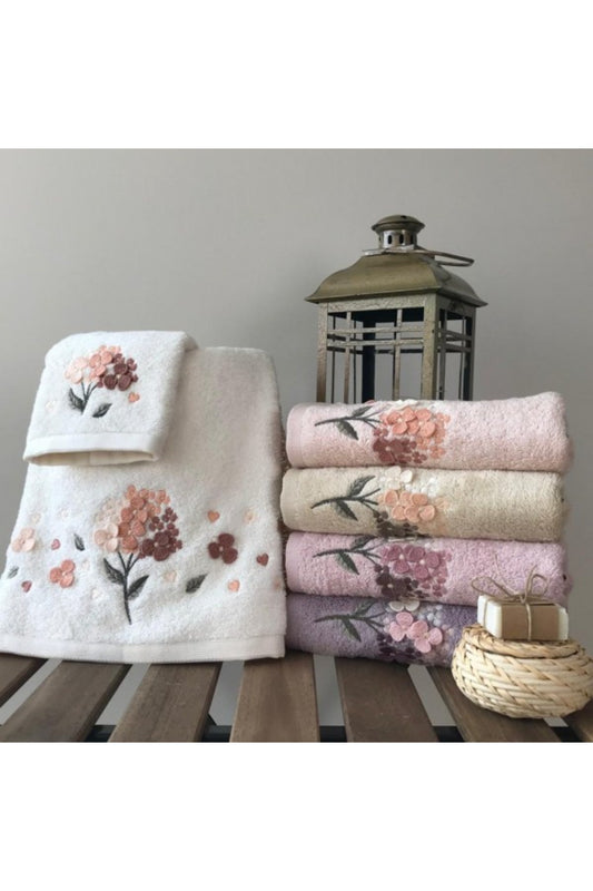 Maribor Nakışlı Mutfak Havlusu Narissa Bambu 30x50