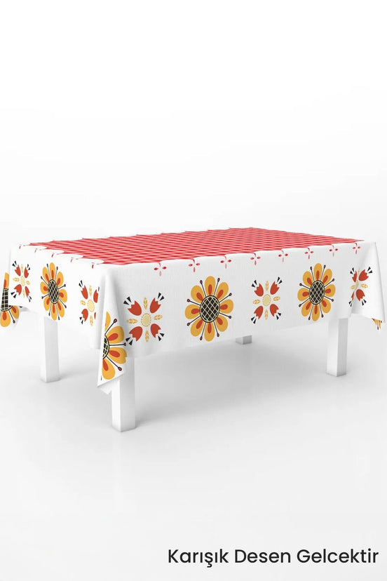 Maris Masa Örtüsü Elyaflı 140x180cm Dekoratif Silinebilir Kir Tutmaz