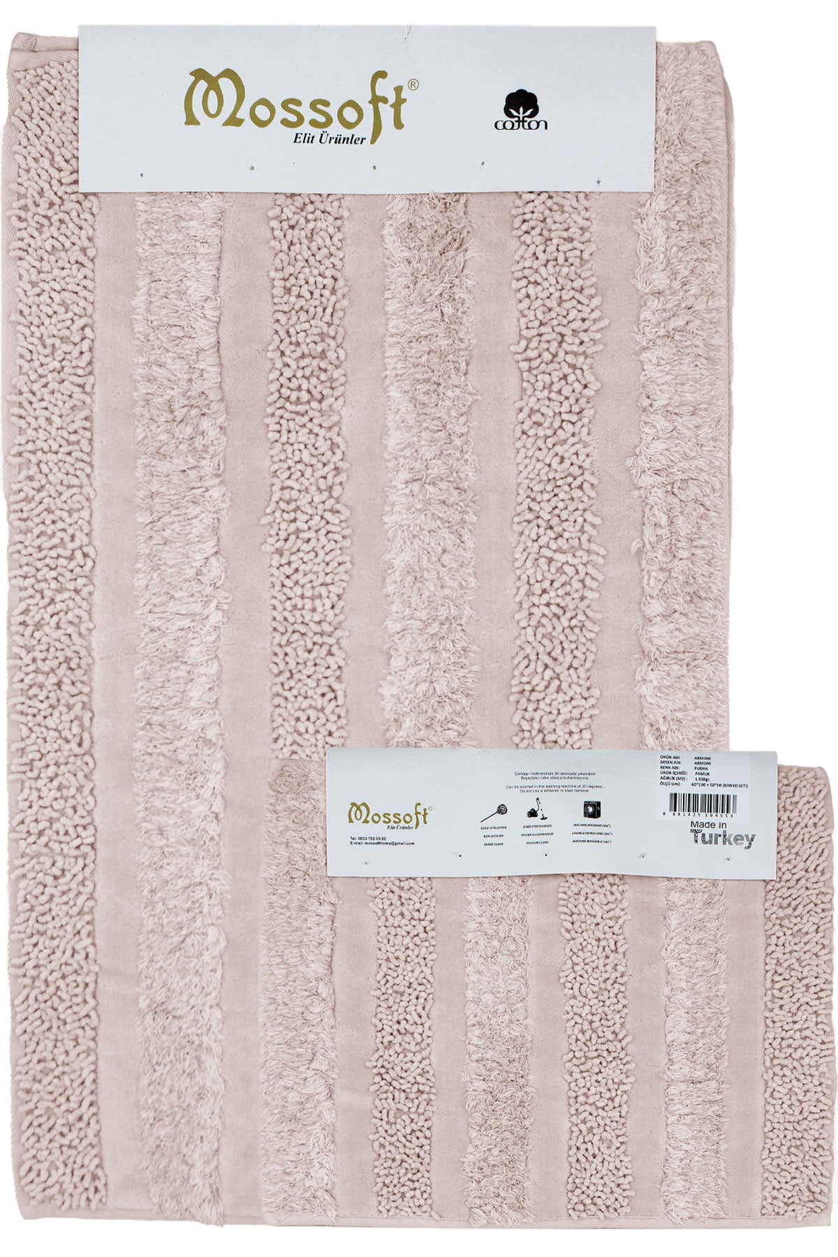 Maris Paspas Armoni 2'li Set 60x100cm 50x60cm