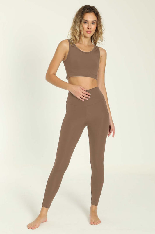 Meg Kadın Pilates Tayt Toparlayıcı Yüksek Bel