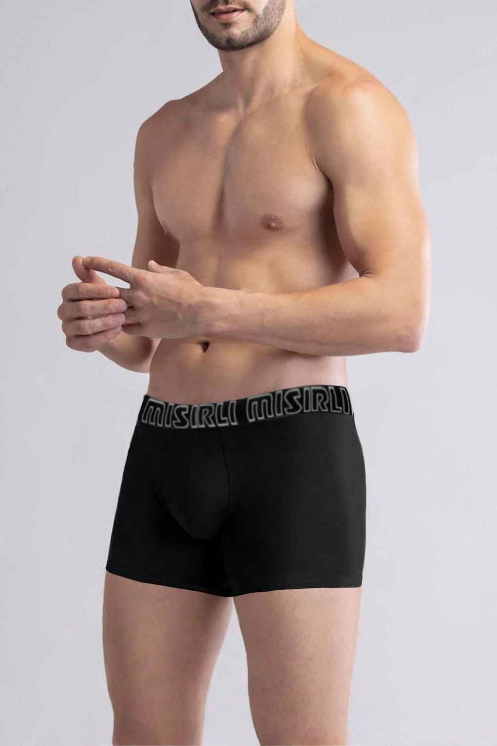 Mısırlı Erkek Boxer Pamuklu Likralı Uzun Performance