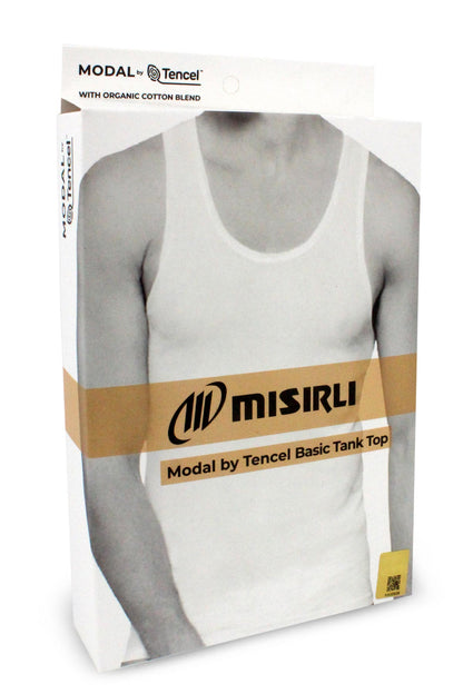 Mısırlı Erkek Kalın Askılı Atlet Tencel Basic