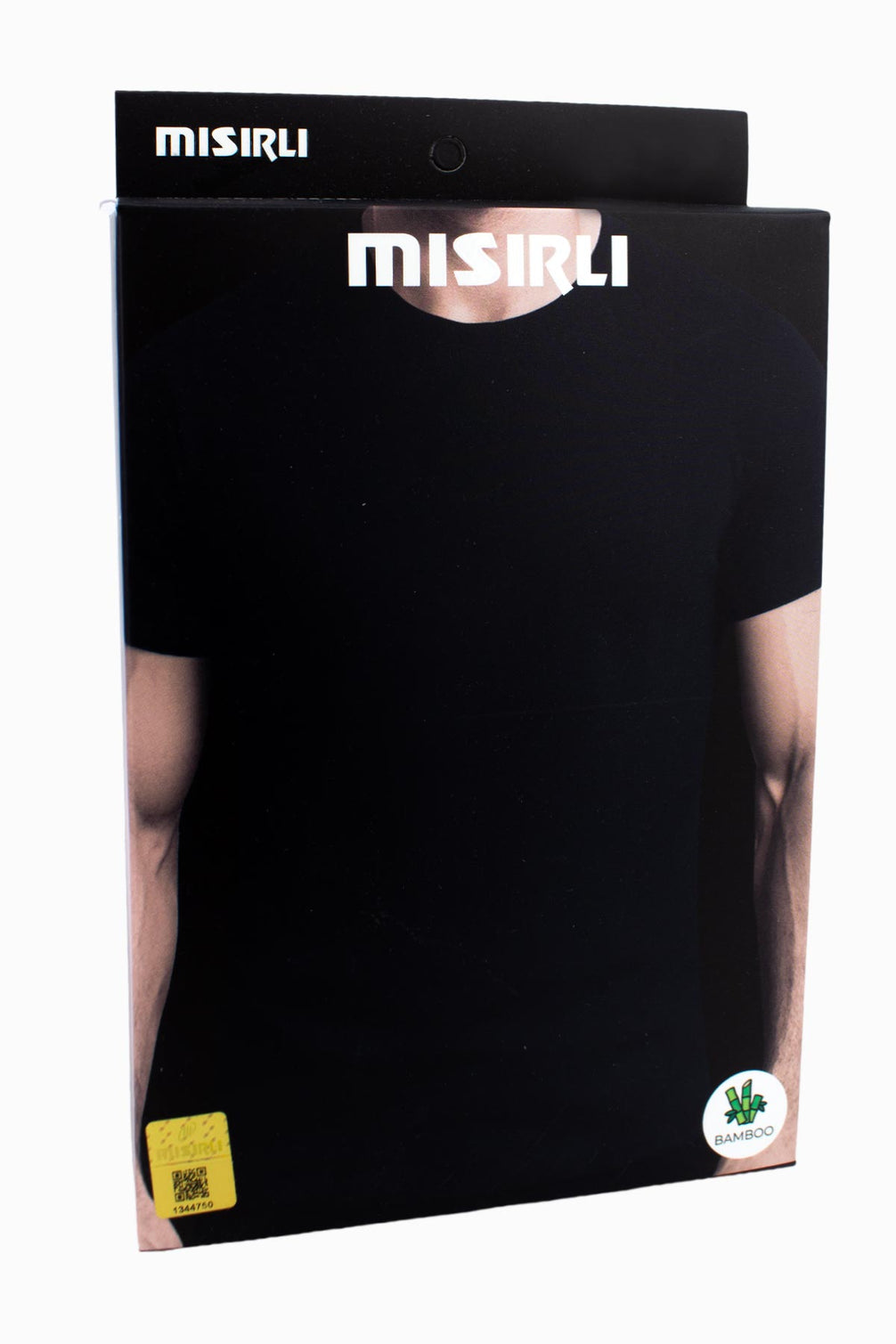Mısırlı Erkek Kısa Kollu Atlet Bambu Bisiklet Yaka