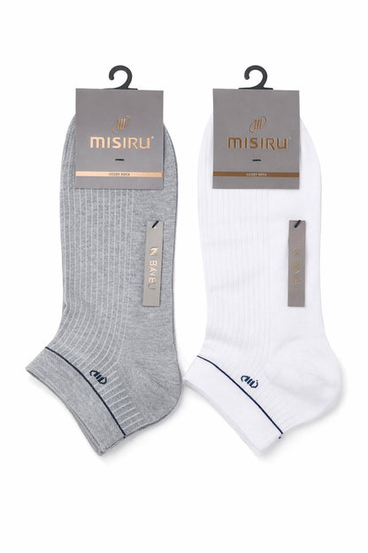 Mısırlı Erkek Patik Çorap Bambu Ripli