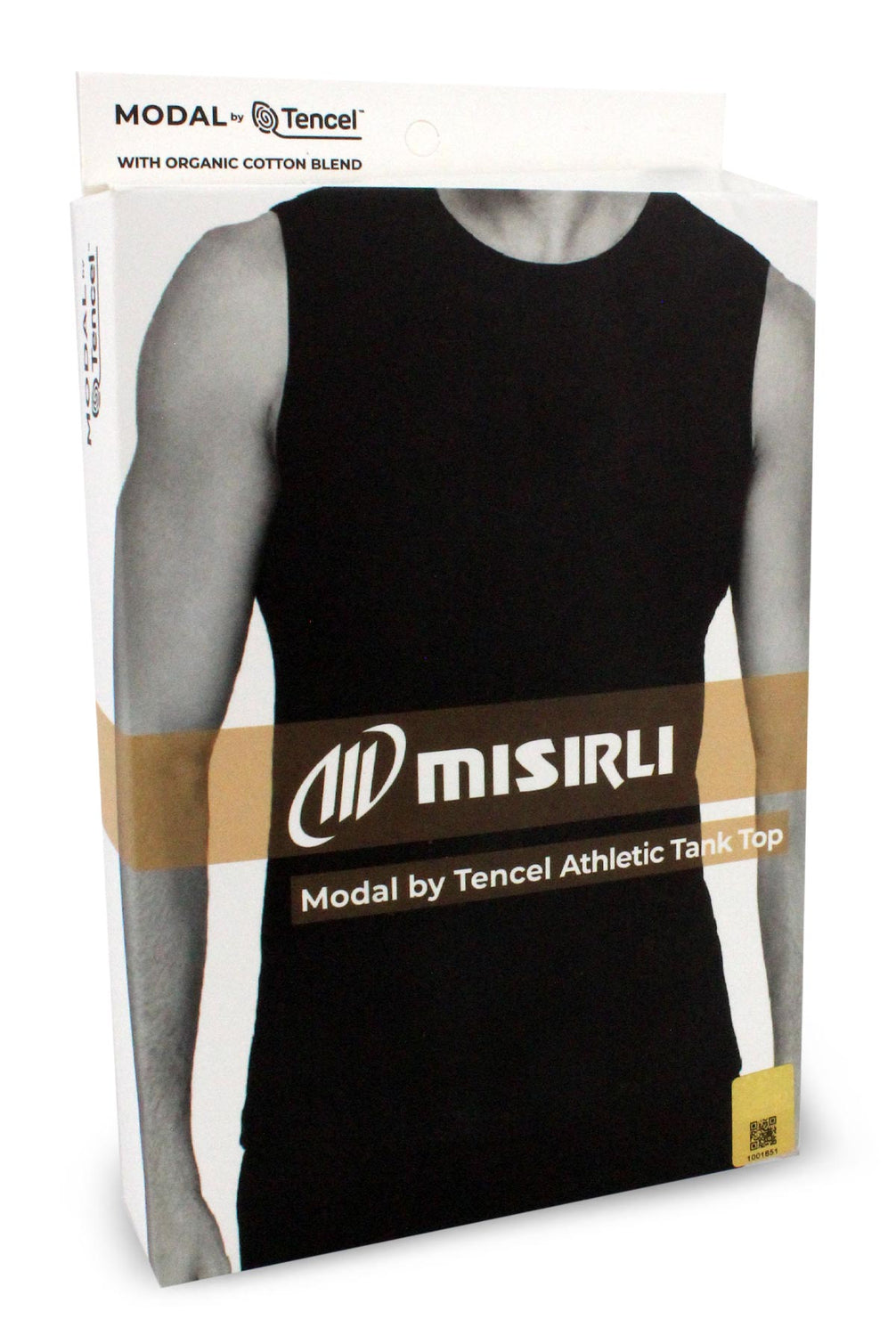 Mısırlı Erkek Sıfır Kol Atlet Tencel Sporcu