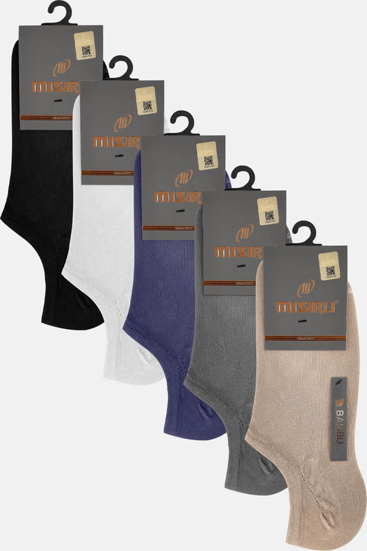 Mısırlı Erkek Sneaker Çorap Bambu Düz