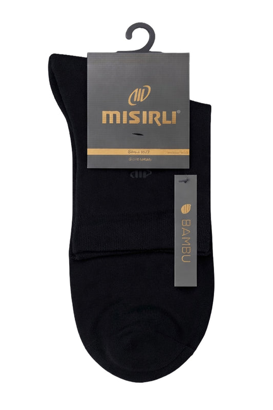 Mısırlı Erkek Yarım Konç Bambu M Logolu Düz