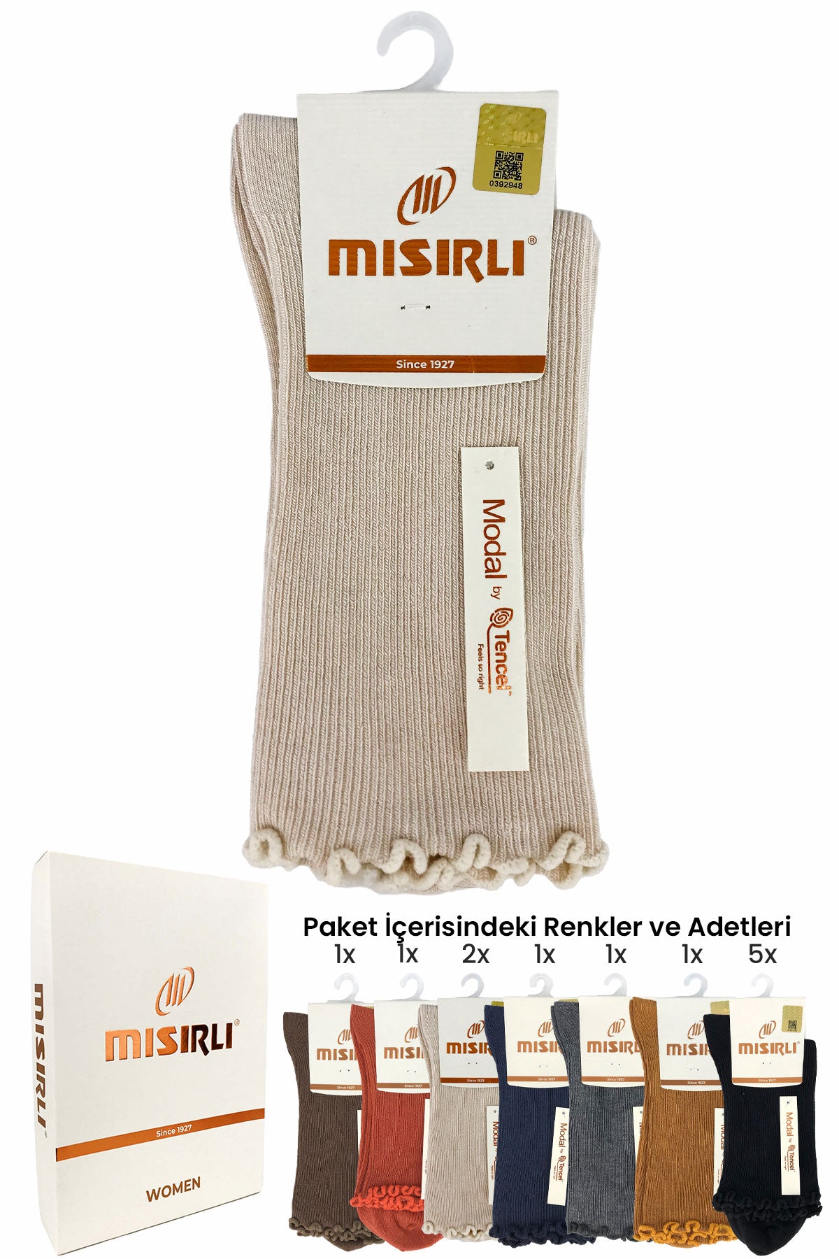 Mısırlı Kadın Soket Çorap Modal