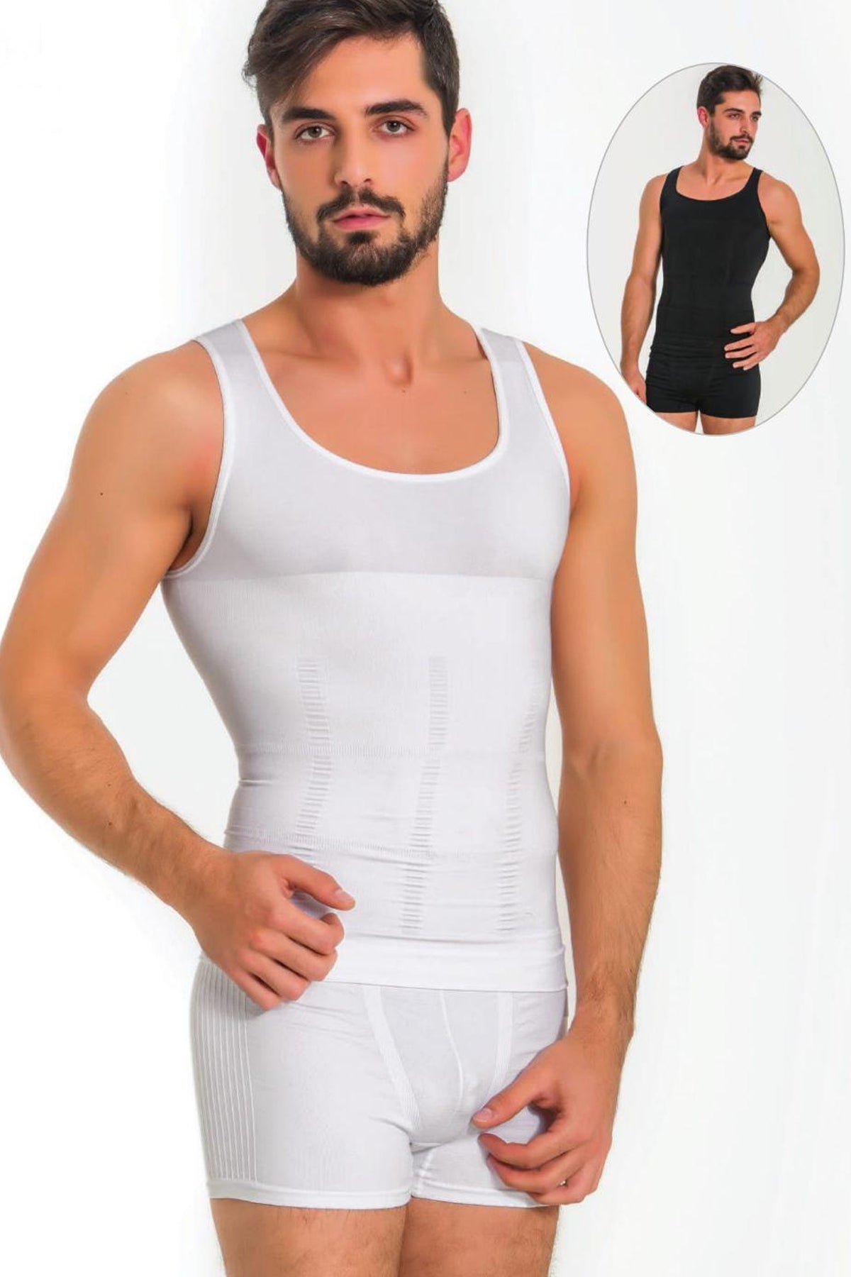 Missfit Erkek Kalın Askılı Korse Atlet