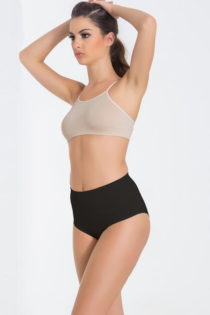 Missfit Kadın Külot Korse Kısa Bel Silikonlu