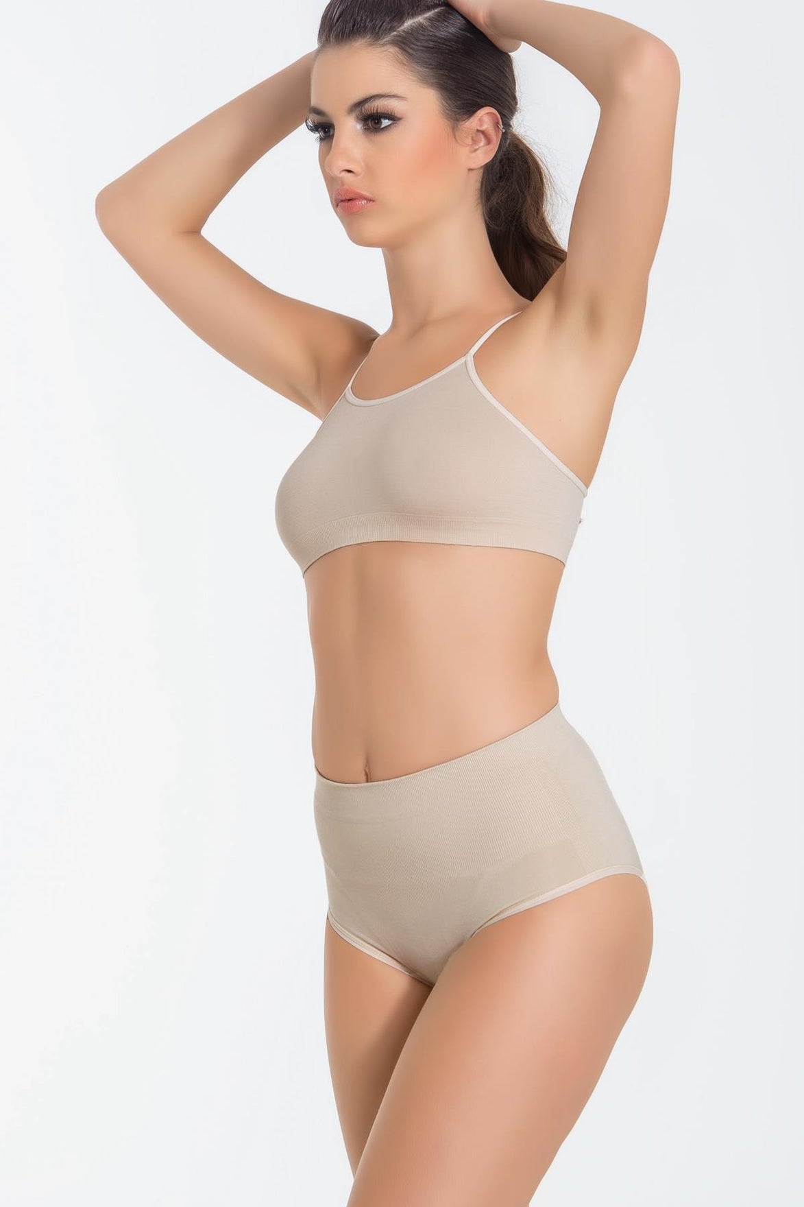 Missfit Kadın Külot Korse Kısa Bel Silikonlu