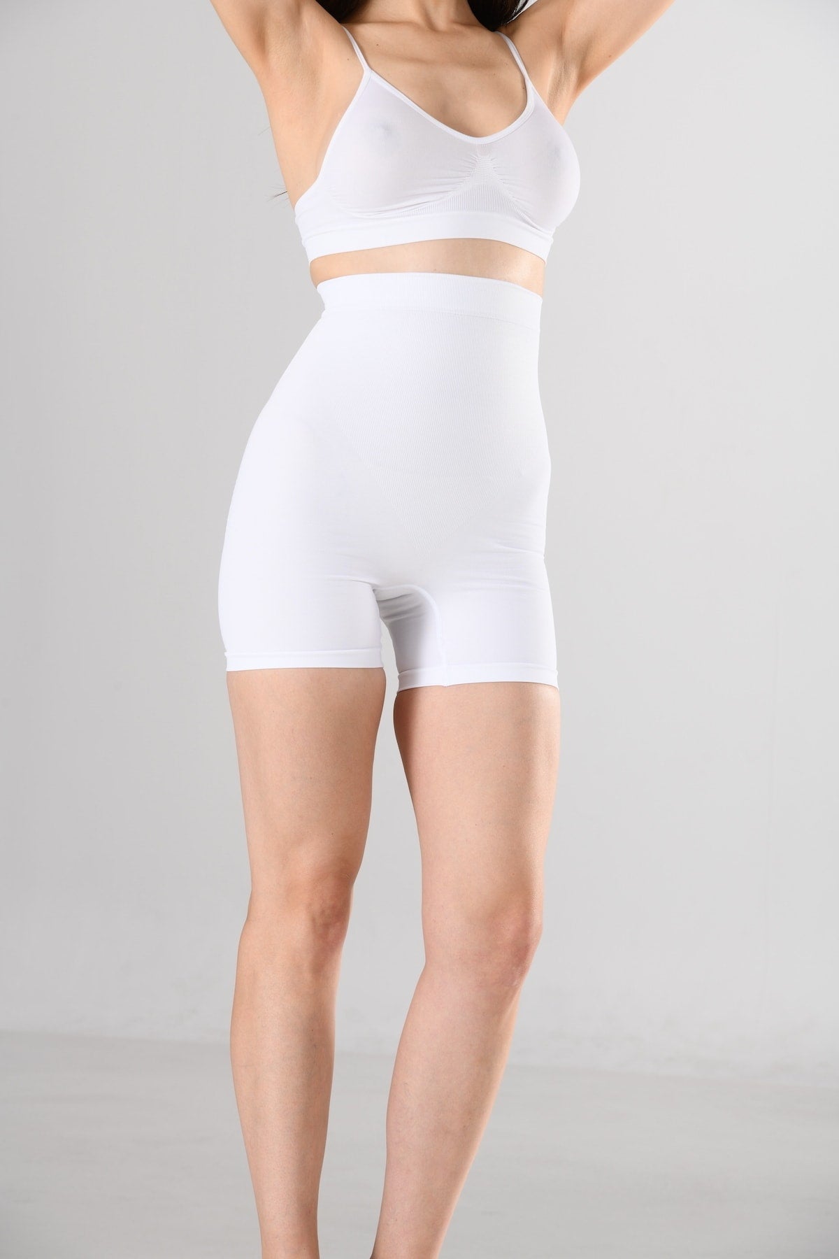 MissFit Kadın Orta Boy Şort Korse Yüksek Bel