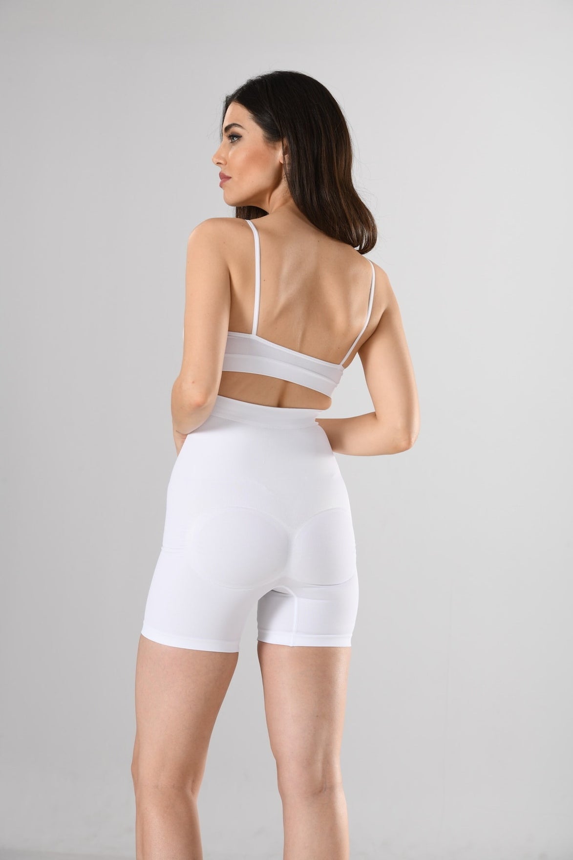MissFit Kadın Orta Boy Şort Korse Yüksek Bel