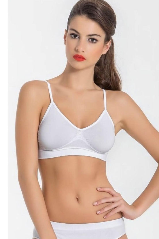 Missfit Kadın Tek Büstiyer İp Askılı Kaplı