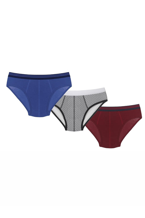 Nbb Erkek 3'Lü Slip Külot