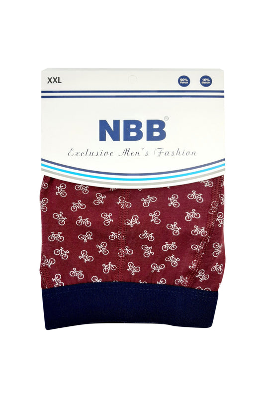 Nbb Erkek Boxer Bisiklet Desenli