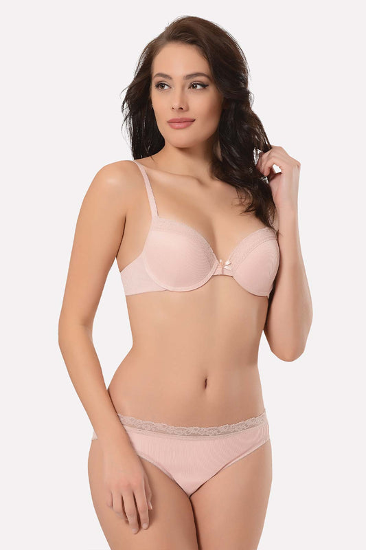 Nbb Kadın Destekli Sütyen Külot Takımı Dantel