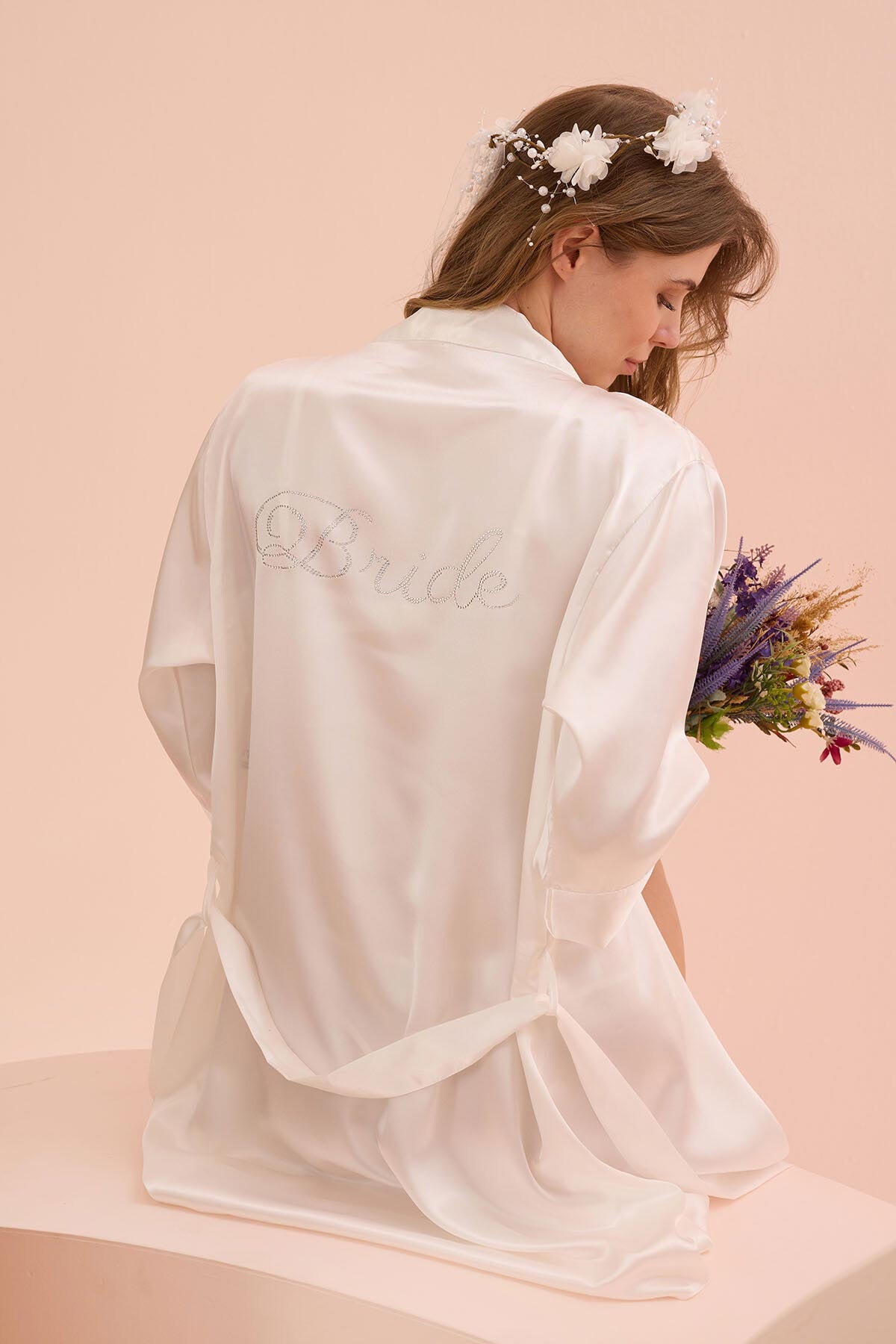 Nbb Kadın Fantezi Sabahlık Bride Saten