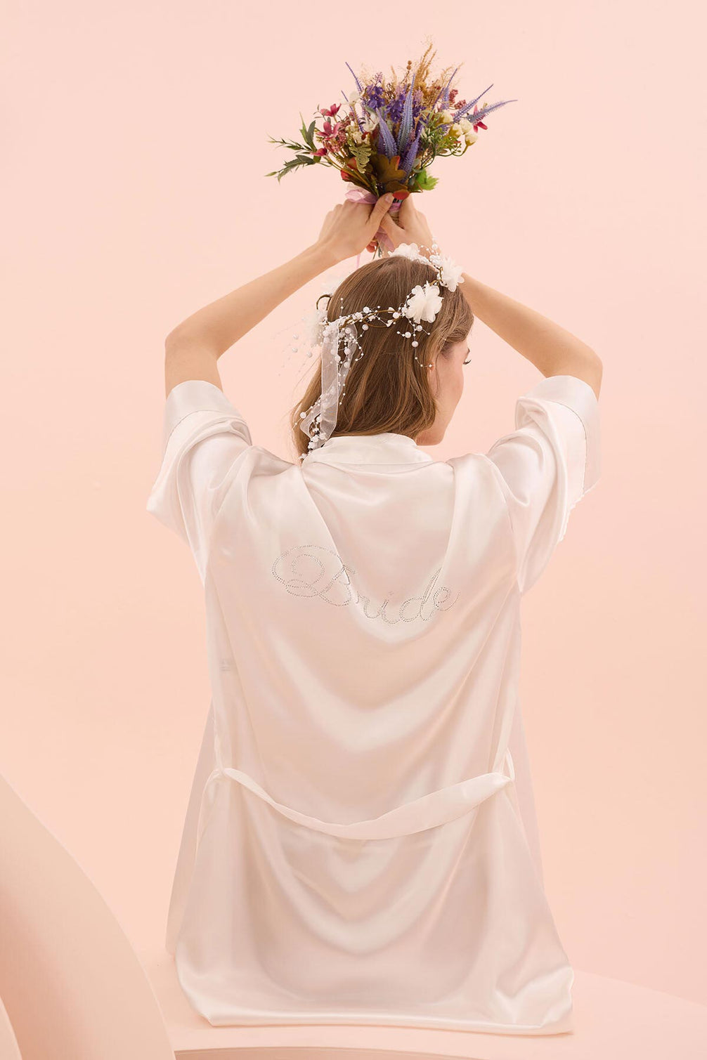 Nbb Kadın Fantezi Sabahlık Bride Saten