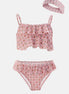 Neopy Kız Çocuk Bikini Çiçekli