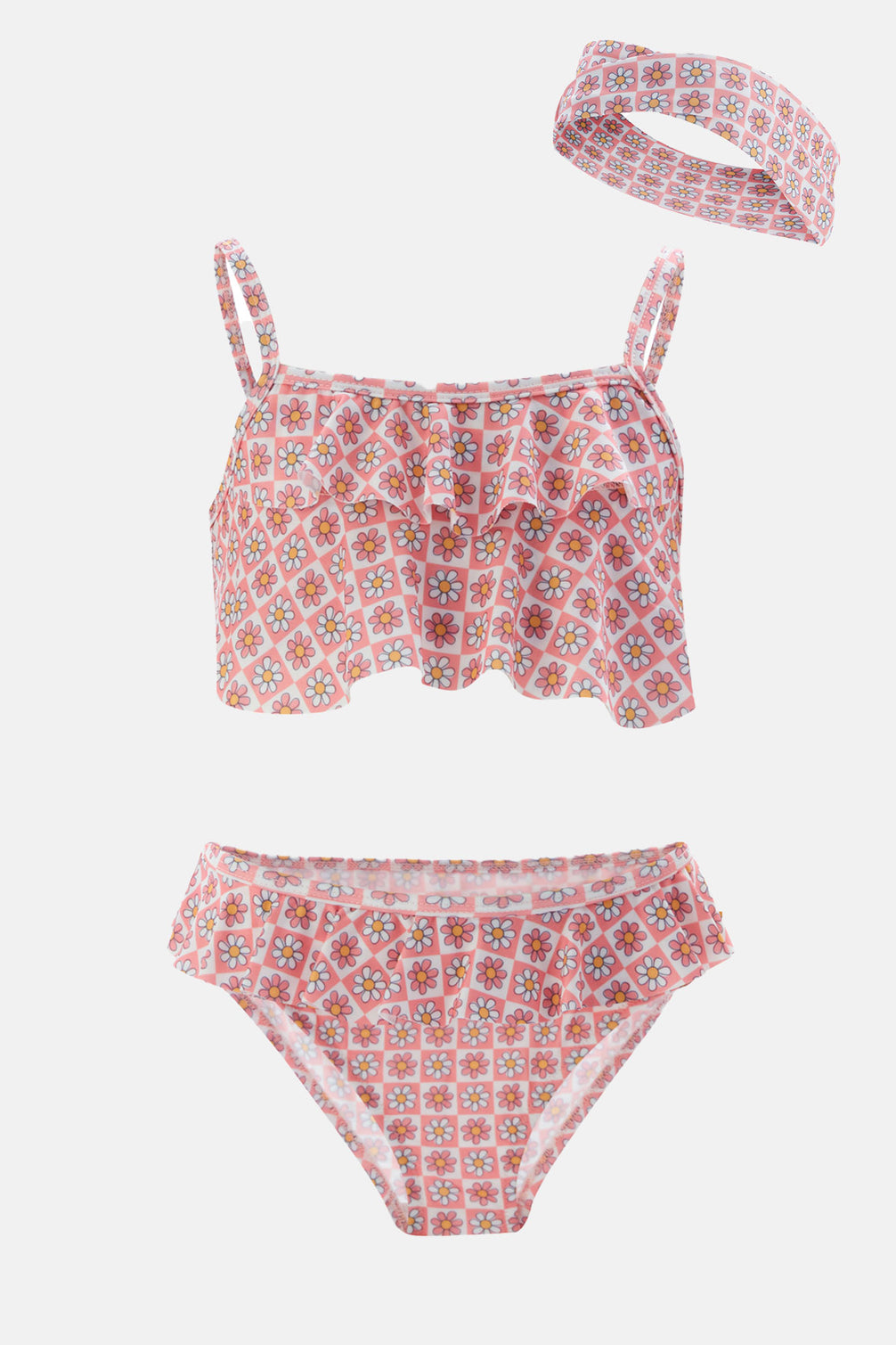 Neopy Kız Çocuk Bikini Çiçekli
