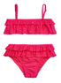 Neopy Kız Çocuk Latvıas Fırfırlı Bikini