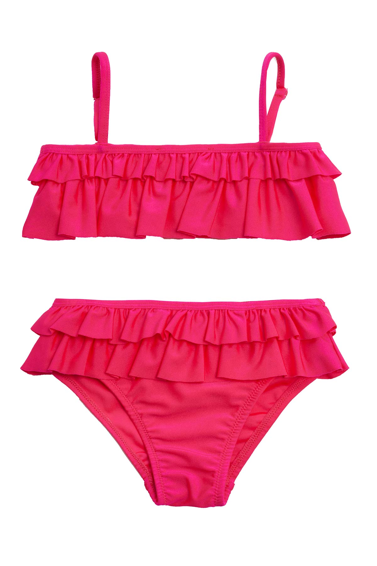 Neopy Kız Çocuk Latvıas Fırfırlı Bikini